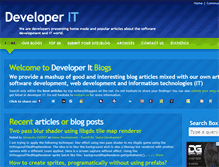Tablet Screenshot of developerit.com